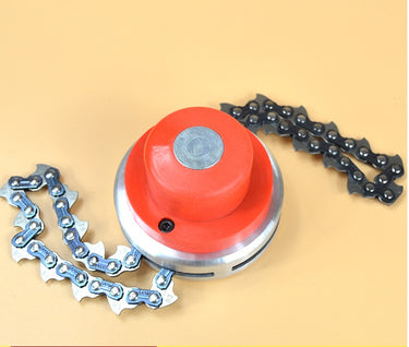 Mower accessories iron plate aluminum cylinder grass head cutting irrigation grasshopper new universal chain grass head cordless